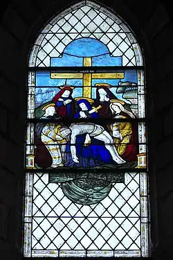 Côté nord : Transfiguration de la Vierge