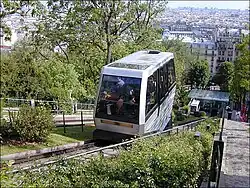Funiculaire de Montmartre.