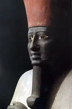 Montouhotep II2033-1982Moy. Emp., XIe dyn.Grès peint, détailMusée égyptien du Caire