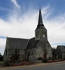 L'église paroissiale Saint-Pierre.