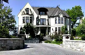 Maison sur le mont Royal.