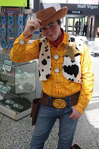 Cosplay de Woody.