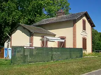 La halte d'Avenuy - Montreuil à la même époque.