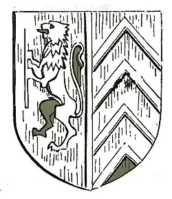 des blasons : claude de la Fille aliénor Germigny