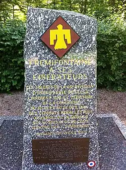 Monument 45e Division d'Infanterie américaine.