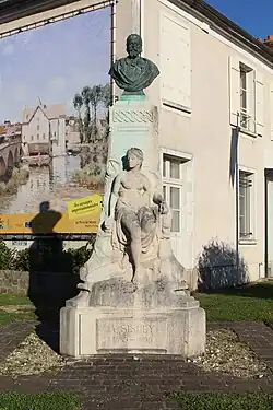 Eugène Thivier, Monument à Sisley, inauguré le 15 juillet 1911 à Moret-sur-Loing.