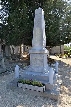 Le monument aux morts.