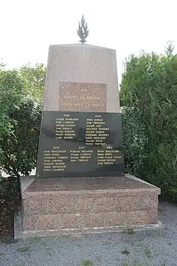 Monument aux morts de Réminiac.