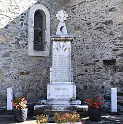 Le monument aux morts.