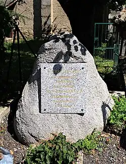 Le monument aux morts.