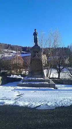 Monument aux morts du Malzieu-Forain à Mialanes.