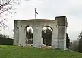 Monument aux morts du canton de Vaugneray côté nord.