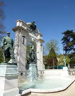 Monument aux morts de la guerre de 1870, Chartres, Eure-et-Loir.