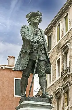 Monument à Carlo Goldoni