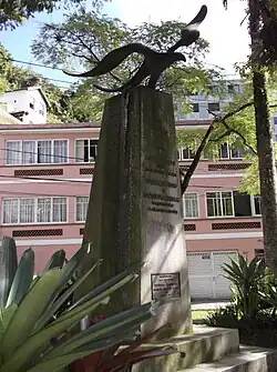 Monument aux pionniers de l'aviation à Petrópolis.