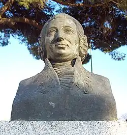 Photo : Buste en bronze de Boccherini de l'artiste Rita Marsili (Madrid).