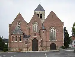 L'église Saints-Martin-et-Christophe.