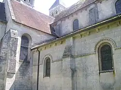 Croisillon et bas-côté nord, vue rapprochée.