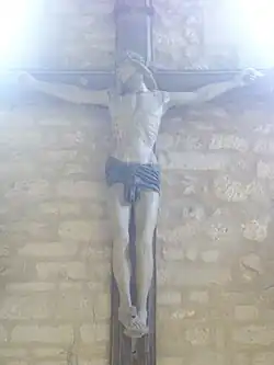 Christ d'une poutre de gloire.