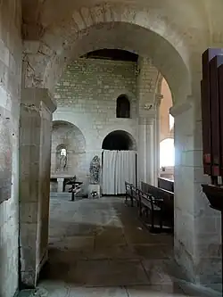 Arcade vers le croisillon.