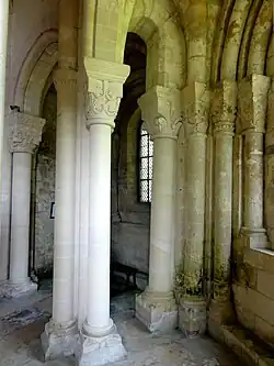 2e&nbsp;travée, côté nord.