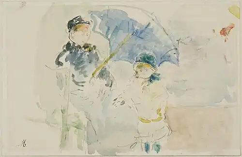 Plage de Nice, Nationalmuseum, Stockholm.