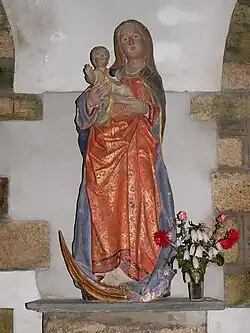statue de Notre-Dame de Ploujean (XVe&nbsp;siècle)
