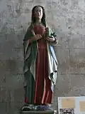 Église Saint-Mélaine de Morlaix : statue de sainte Madeleine (XVIe&nbsp;siècle)