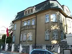 Ambassade à Prague.