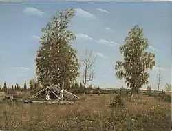 Le repos de la moisson (1860),par Alexandre Morozov