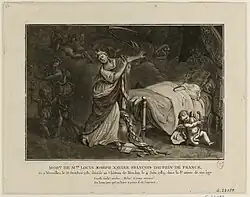 Décès du dauphin Louis Joseph le 4 juin 1789.