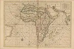 Carte Generale de l'Afrique, 1700