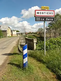 Entrée de la commune