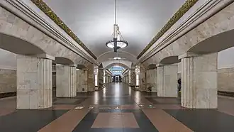 Image illustrative de l’article Kourskaïa (métro de Moscou, ligne Koltsevaïa)