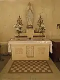 Autel de la Vierge.