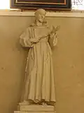 Statue de saint François d'Assise.