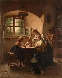 Mère et Enfants (1872), Palais du Golestan.