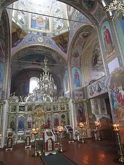 et son iconostase.