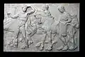 Moulage du Parthénon, frise Nord, relief XLII : Procession des Panathénées. Collection moulages antiques