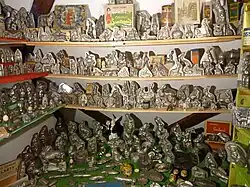 Moules à chocolat de Pâques.