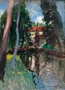 Antony Damien,Moulin Moret sur Loing.