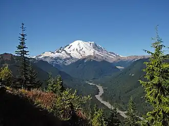 Photo du Mont Rainer enneigé