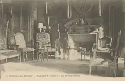 Salon à la fin du XIXe&nbsp;siècle.