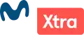 Logo de Movistar Xtra du 1er août 2016 au 30 août 2018.