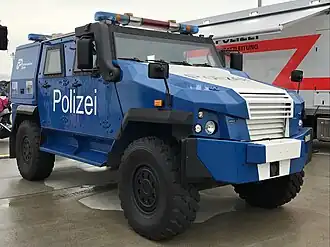 Eagle V 4x4 Polizei Police Cantonale Zurichoise