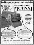 Publicité Moynat parue dans L'Illustration, 1924.