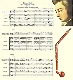 Image illustrative de l’article Concerto pour clarinette de Mozart