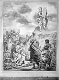 Moïse au Sinaï, d'après Ferdinand Bol, 1799