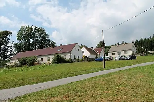 Le hameau de Praskolesy.