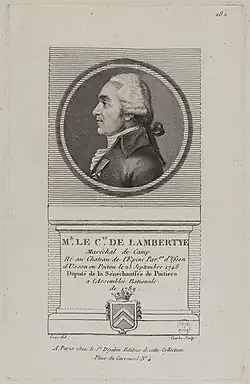 Comte de Lambertye (1711-1831) député aux Etats-généraux